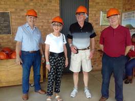 Clients going to Sterkstroom Caves