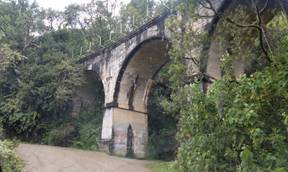 Railway Bridge on the Mounain Pass